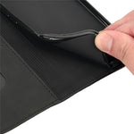 Til Asus Zenfone 9 5G Anti-fald Splejsning Telefoncover PU Læder Magnetisk Auto-absorberende Skin-touch Følelse Telefonpung Etui med Stand