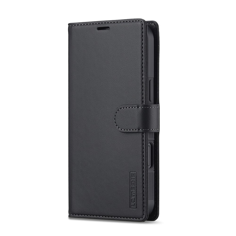 LC.IMEEKE L2 Series til iPhone 16 Plus Cover i PU-læder Pung Aftageligt magnetisk telefoncover