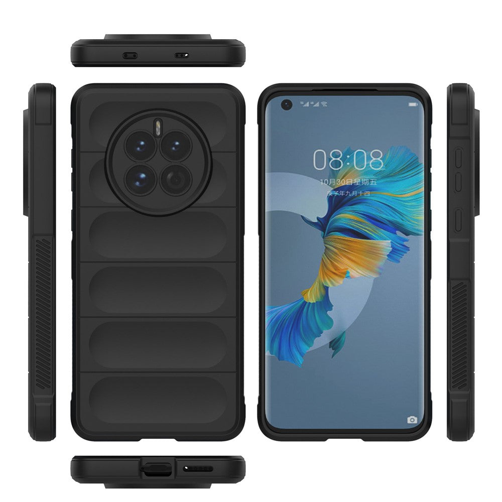 For Huawei Mate 50 4G Anti-drop Soft TPU Phone Case Scratch-resistant Mobile Phone Back Cover