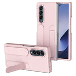 For Samsung Galaxy Z Fold4 5G Case Kickstand Wristband PC+Silicone Phone Cover