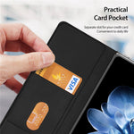 For Xiaomi Mix Fold 4 5G Magnetic Case DUX DUCIS Bril Series Leather+PC Phone Cover with Stand