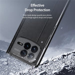 For Xiaomi Mix Fold 4 5G Magnetic Case DUX DUCIS Bril Series Leather+PC Phone Cover with Stand