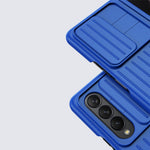 For Samsung Galaxy Z Fold3 5G Phone Case Shockproof Anti-Drop Case Cell Phone PC Cover with Slide Camera Protection
