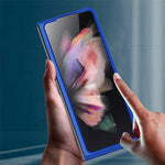 For Samsung Galaxy Z Fold3 5G Phone Case Shockproof Anti-Drop Case Cell Phone PC Cover with Slide Camera Protection