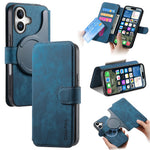 For iPhone 16 Plus Magnetic Case CASENEO Detachable Leather Phone Wallet Cover