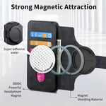 For iPhone 16 Pro Max Magnetic Case CASENEO Detachable Leather Phone Wallet Cover