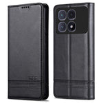 AZNS For Xiaomi Redmi K70 Ultra Case Cowhide Texture PU Leather Wallet Phone Cover