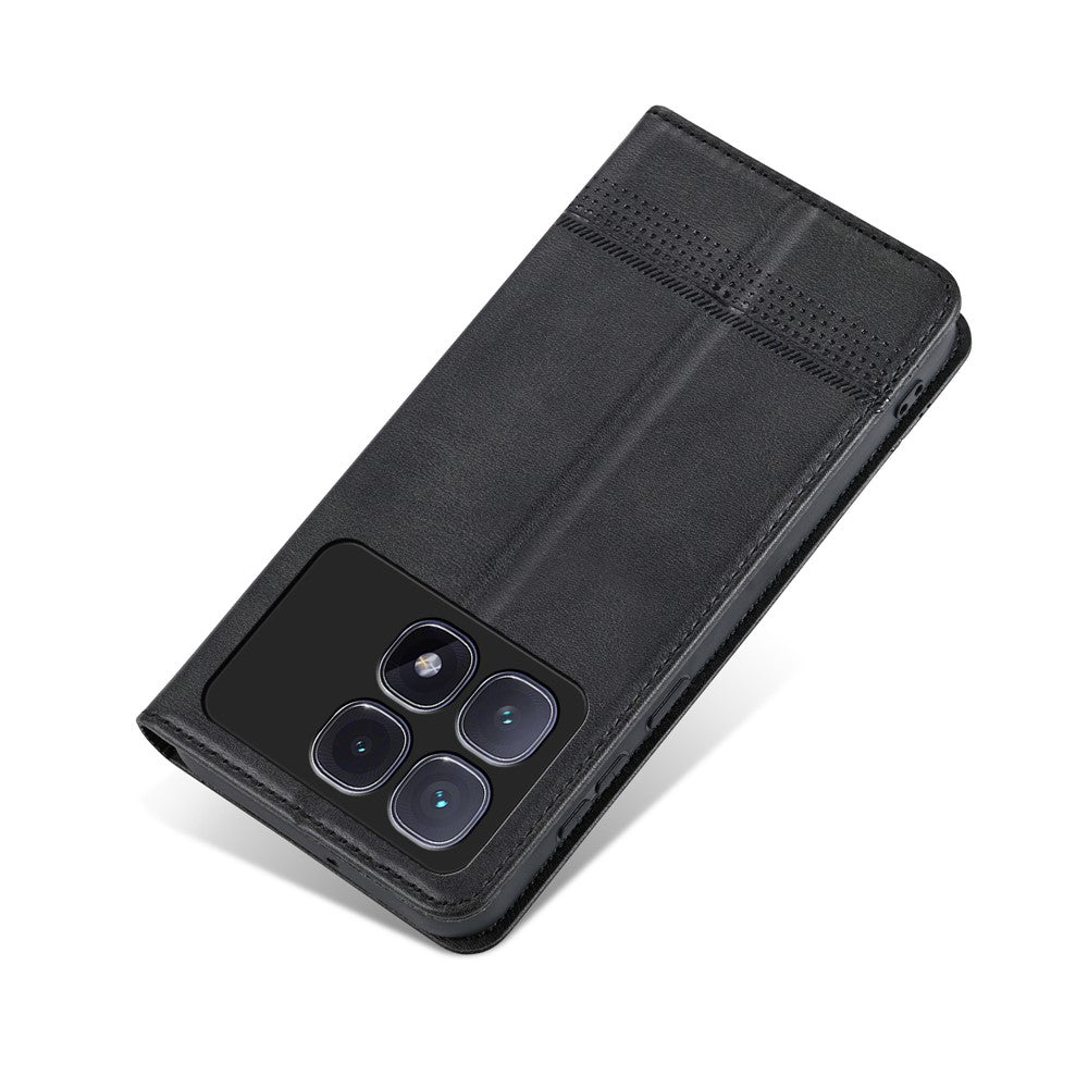 AZNS For Xiaomi Redmi K70 Ultra Case Cowhide Texture PU Leather Wallet Phone Cover