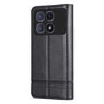 AZNS For Xiaomi Redmi K70 Ultra Case Cowhide Texture PU Leather Wallet Phone Cover