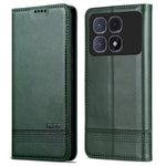 AZNS For Xiaomi Redmi K70 Ultra Case Cowhide Texture PU Leather Wallet Phone Cover
