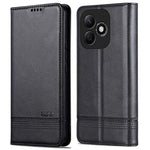 AZNS For Honor X60i 5G Case Cowhide Texture PU Leather Wallet Phone Cover