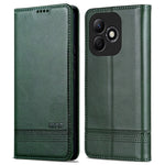 AZNS For Honor X60i 5G Case Cowhide Texture PU Leather Wallet Phone Cover