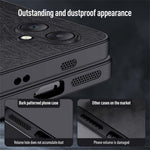 Til Samsung Galaxy A06 4G Etui, trætekstur PU-læderbelagt PC+TPU telefoncover
