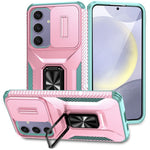 For Samsung Galaxy S24 FE Case Camshield Kickstand TPU+PC Anti-Slip Phone Cover