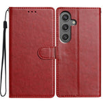 Til Samsung Galaxy A16 5G / A16 4G lædertelefoncover pung stander cover med praktisk strop