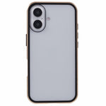For iPhone 16 Anti-Spy Case Magnetic Metal Frame + Double-Sided Tempered Glass Phone Cover