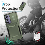 Til Samsung Galaxy S24 FE Etui Camshield TPU+PC Telefoncover Skridsikker Sidekant