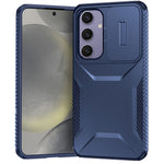 Til Samsung Galaxy S24 FE Etui Camshield TPU+PC Telefoncover Skridsikker Sidekant