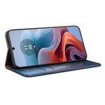 Cover til Motorola Edge 60 Neo 5G / Edge 50 Neo 5G / Moto S50 5G / ThinkPhone 25 5G, Crazy Horse-tekstur, vokset læder, tegnebogsetui, stativ
