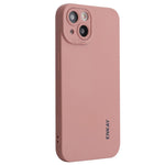 ENKAY HAT PRINCE For iPhone 14 Solid Color Liquid Silicone Anti-drop Case Camera Lens Precise Cutout Phone Back Cover