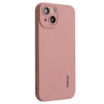 ENKAY HAT PRINCE For iPhone 14 Plus Solid Color Soft Liquid Silicone Case Camera Lens Precise Cutout Drop-proof Cover