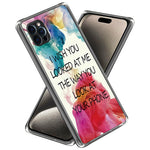 Til iPhone 16 Pro Max cover med mønsterprint, stødsikkert TPU telefoncover