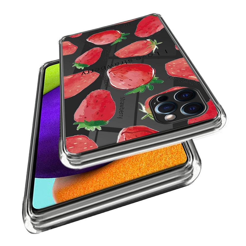 For iPhone 16 Pro Case Pattern Printed Shockproof TPU Phone Cover