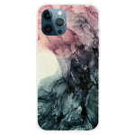 For iPhone 16 Pro Max Case Abstract Marble Pattern Printing TPU Phone Cover