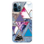 For iPhone 16 Pro Max Case Abstract Marble Pattern Printing TPU Phone Cover