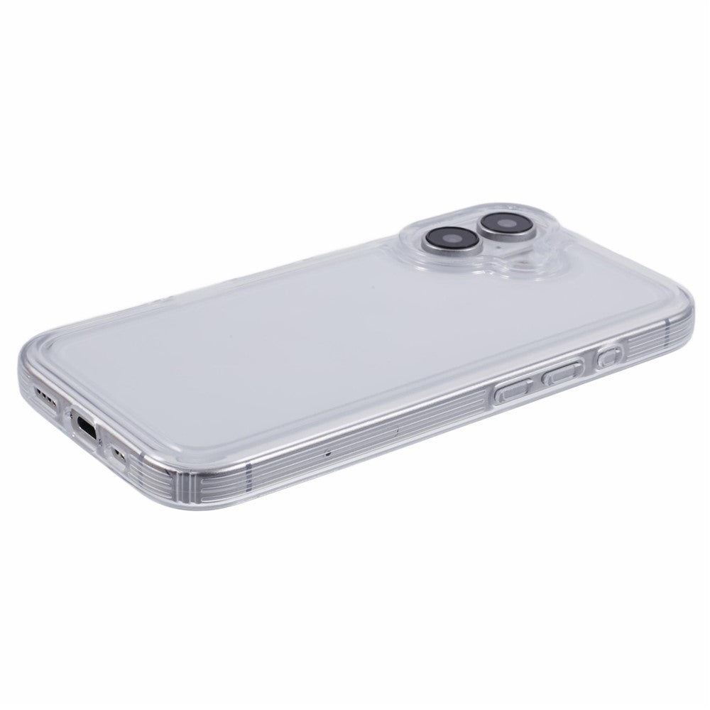 Til iPhone 16 Plus Cover Forstærkede Hjørner TPU Gennemsigtigt Telefoncover