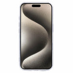 Til iPhone 16 Plus Gennemsigtigt Cover Akryl+TPU Telefoncover Kompatibel med MagSafe