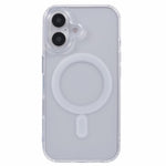 Til iPhone 16 Plus Gennemsigtigt Cover Akryl+TPU Telefoncover Kompatibel med MagSafe