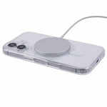 Til iPhone 16 Plus Gennemsigtigt Cover Akryl+TPU Telefoncover Kompatibel med MagSafe