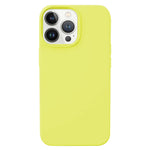 KALEBOL KLB-YTGJ001 For iPhone 12 Pro Max Case Solid Color Liquid Silicone+PC Phone Cover