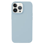 KALEBOL KLB-YTGJ001 For iPhone 12 Pro Max Case Solid Color Liquid Silicone+PC Phone Cover