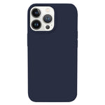KALEBOL KLB-YTGJ001 For iPhone 12 Pro Max Case Solid Color Liquid Silicone+PC Phone Cover