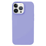 KALEBOL KLB-YTGJ001 For iPhone 12 Pro Max Case Solid Color Liquid Silicone+PC Phone Cover