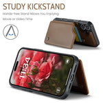 For iPhone 16 Plus Phone Case CASEME C22 Leather Back Cover with RFID Blocking Card Slots