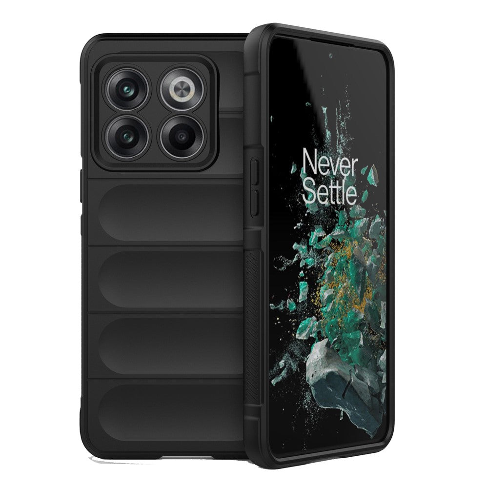 OnePlus 10T 5G / Ace Pro 5G stötsäkert, robust designmobilskal reptåligt mjukt TPU-bakstycke