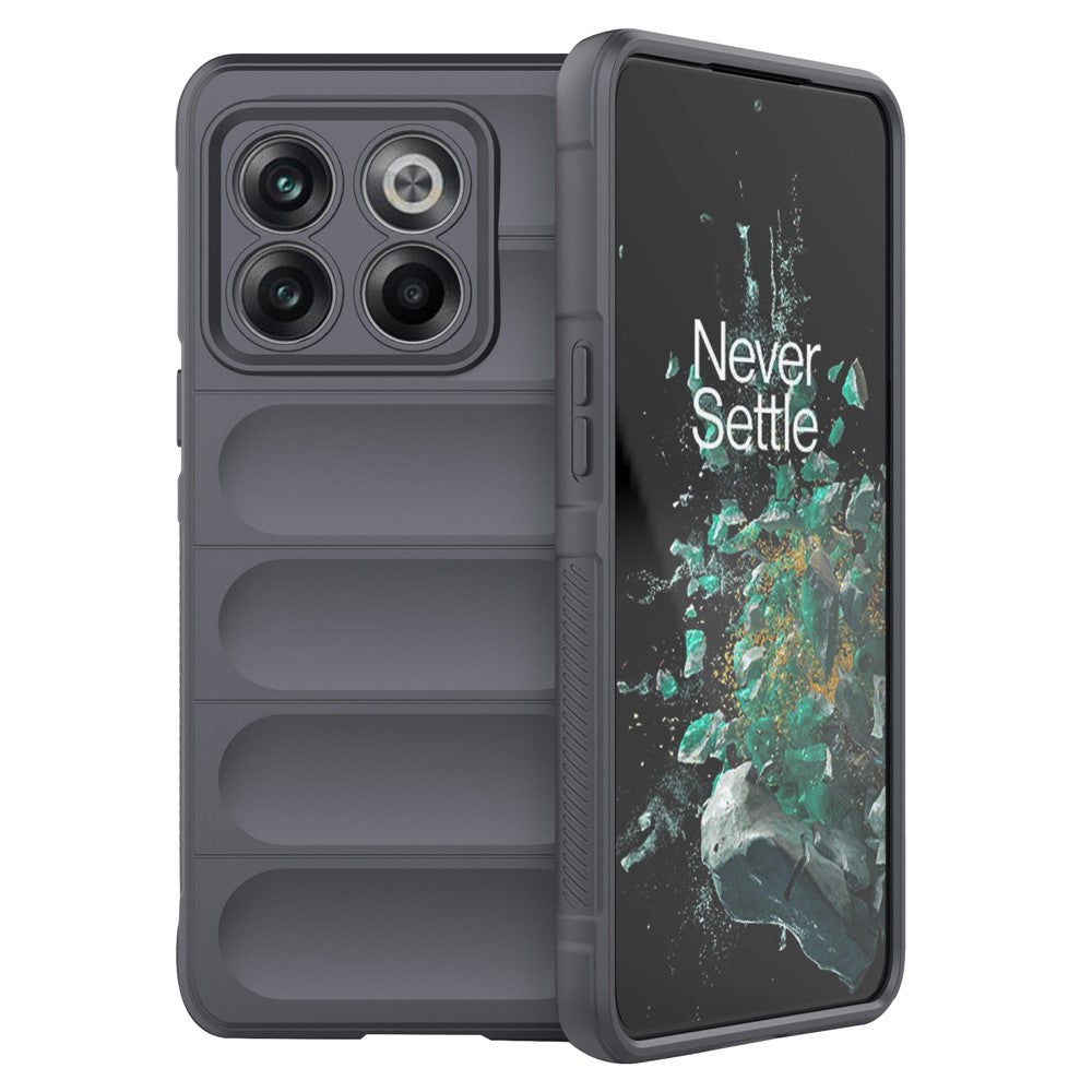 OnePlus 10T 5G / Ace Pro 5G stötsäkert, robust designmobilskal reptåligt mjukt TPU-bakstycke