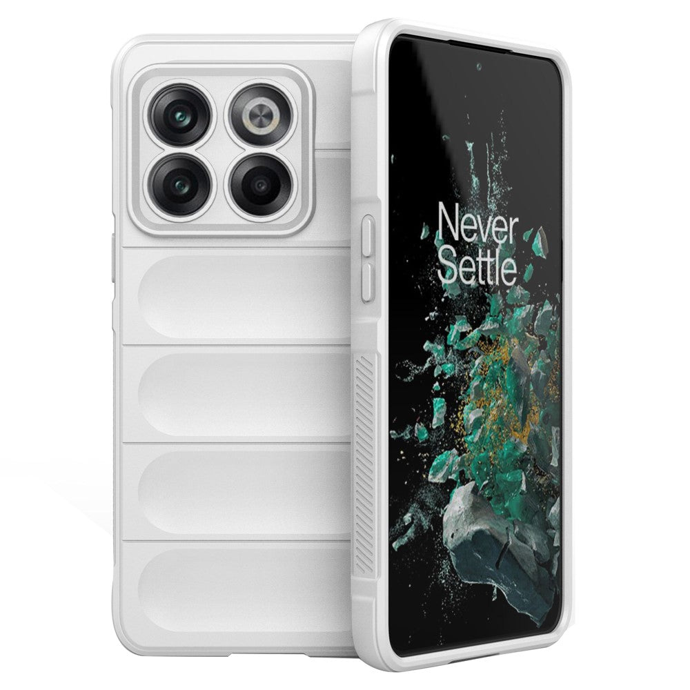 OnePlus 10T 5G / Ace Pro 5G stötsäkert, robust designmobilskal reptåligt mjukt TPU-bakstycke