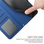 HT03 For Xiaomi 14T Case Anti-Drop Leather Phone Cover Butterfly Flower Imprint