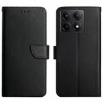 HT02 For Xiaomi 14T Case Genuine Cow Leather Phone Cover Nappa Texture