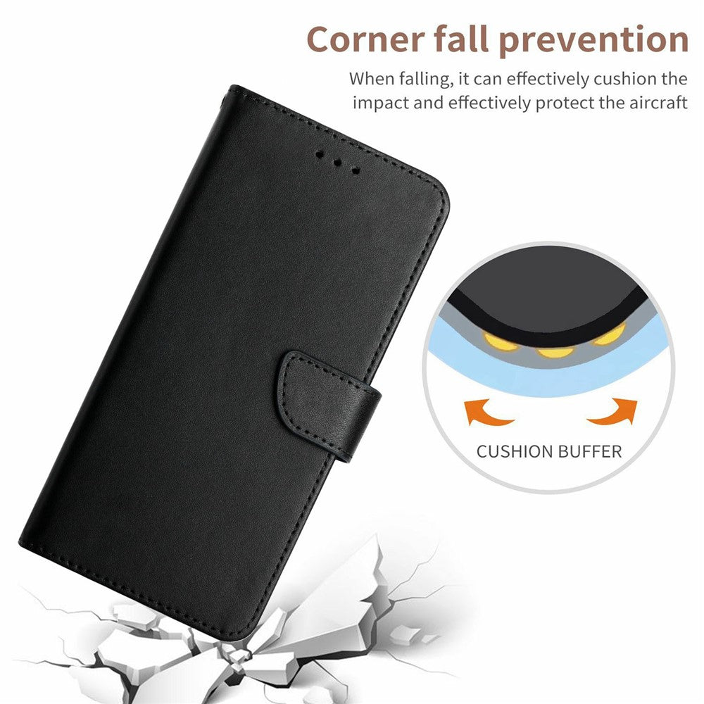 HT02 For Xiaomi 14T Case Genuine Cow Leather Phone Cover Nappa Texture