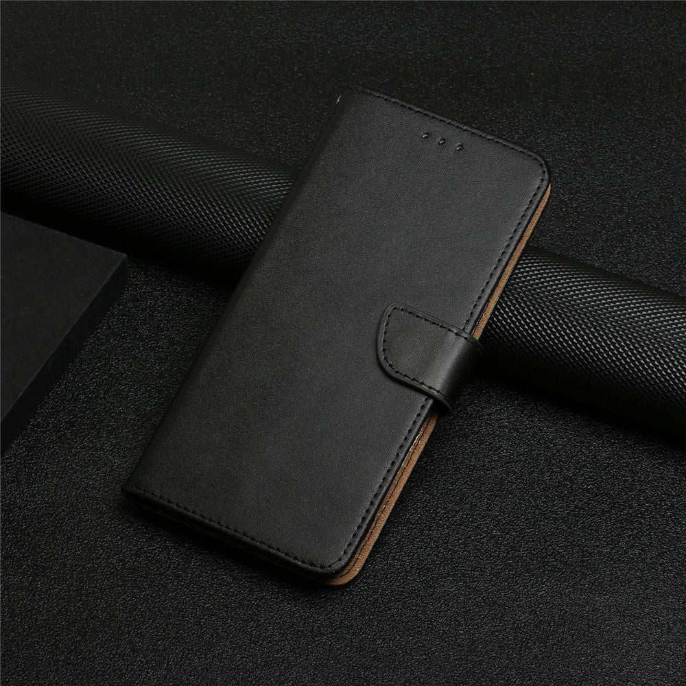 HT02 For Xiaomi 14T Case Genuine Cow Leather Phone Cover Nappa Texture