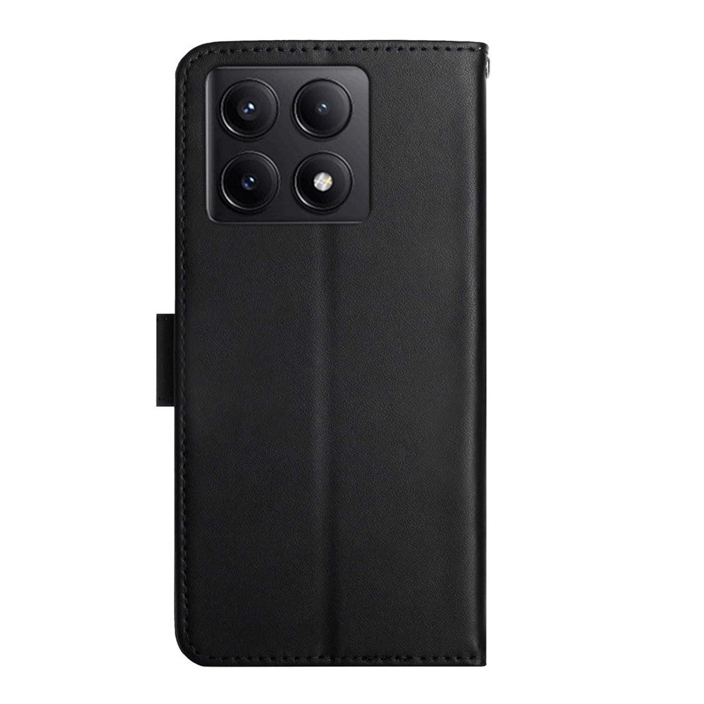 HT02 For Xiaomi 14T Pro Case Genuine Cow Leather Phone Cover Nappa Texture