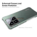 ENKAY HAT PRINCE For Xiaomi 14T Pro Clear Phone Case   Shockproof Anti-Slip TPU Cover