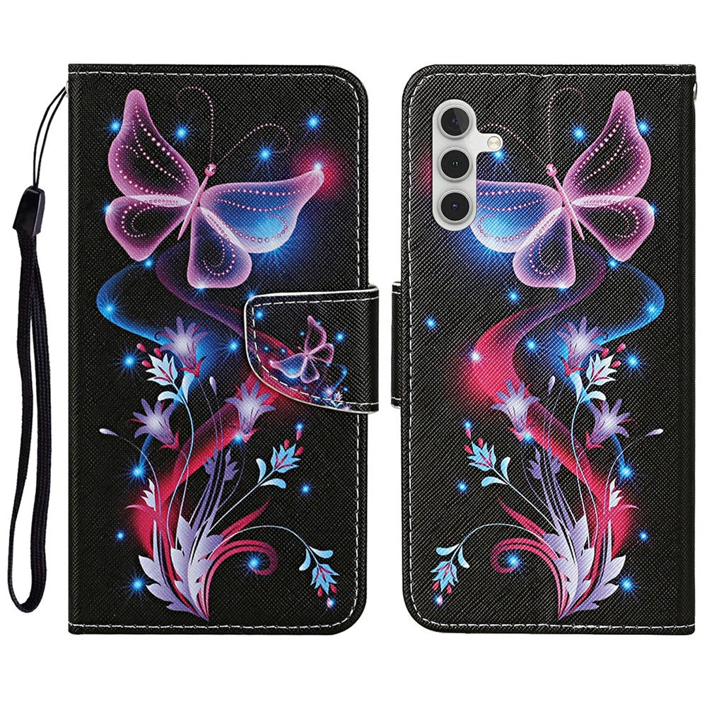 For Samsung Galaxy A26 5G / A16 5G / A16 4G Case Pattern Printing Protective Leather Folio Phone Cover