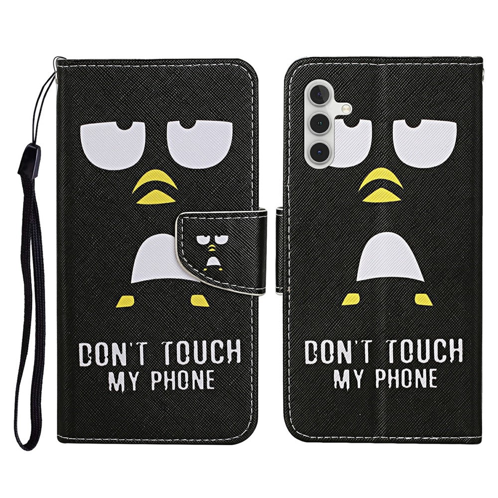 For Samsung Galaxy A26 5G / A16 5G / A16 4G Case Pattern Printing Protective Leather Folio Phone Cover