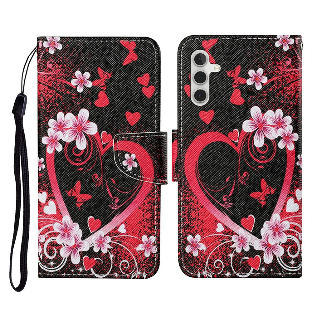 For Samsung Galaxy A26 5G / A16 5G / A16 4G Case Pattern Printing Protective Leather Folio Phone Cover